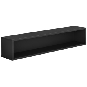 [en.casa]® Variabilní designový systém - skříňky / poličky - 75x15x15 cm - černé