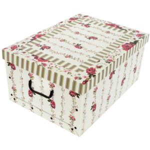 MissSpace Kartonový box MINI PROVENSALE NO-BOX-MIS-7501 bílý