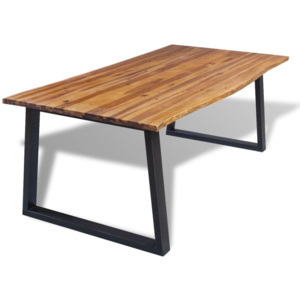 Jídelní stůl z masivního akáciového dřeva 200x90 cm