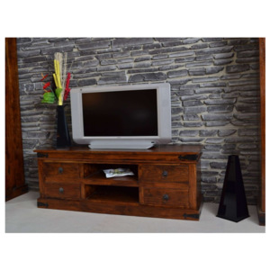 TV stolek Colombo z indického masivu palisandr Barva Only stain 258