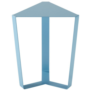 Modrý odkládací stolek MEME Design Finity, výška 47 cm