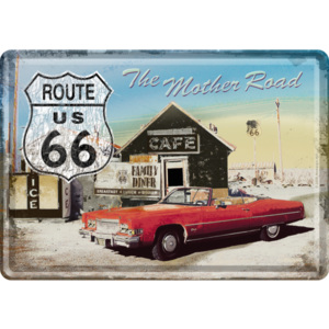 Nostalgic Art Plechová pohlednice - The Mother Road Route 66