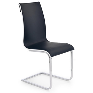 Halmar Jídelní židle MATTEO, černo-bílá