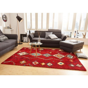 Mint Rugs - Hanse Home koberce Kusový koberec Nomadic 102692 Geometric Rot - 80x150