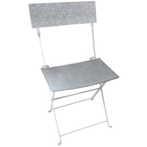 ESSCHERT DESIGN Zahradní židle skládací zinek 43x47x82,5cm