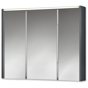 Jokey Plastik ARBO ANTRAZIT Zrcadlová skříńka - bílá/černá 111213220-0720