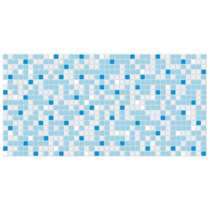 PVC obkladové 3D panely Mozaika modrá tmavá