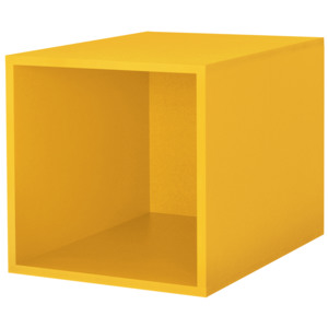 [en.casa]® Variabilní designový systém - skříňky / poličky - 30x30x40 cm - hořčicově žluté