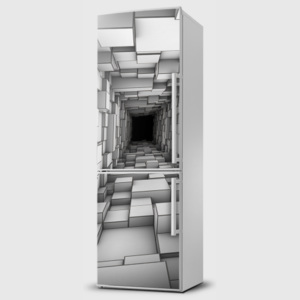 Fototapeta samolepící na lednice - Abstrakt 3D