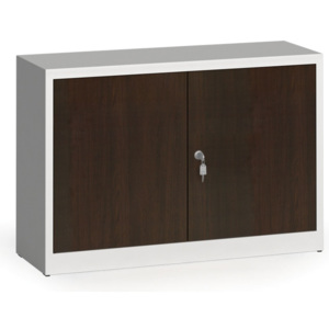 Alfa 3 Svařované skříně s lamino dveřmi, 800 x 1200 x 400 mm, RAL 7035/wenge