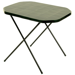 Zelený stolek Camping - 53 x 70 cm