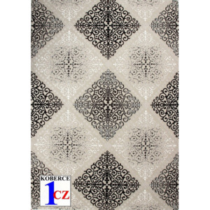 Luxusní koberec akryl Anabel šedý, Velikosti 200x290cm