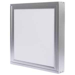 LED Solution Stříbrný přisazený LED panel s rámečkem 300 x 300mm 18W Premium Barva světla: Denní bílá