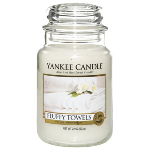 Svíčka Yankee Candle 623gr - Fluffy Towels