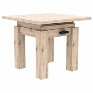 Konferenční stolek Štěpán - dub bordeaux