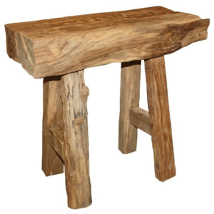 Stolička z teakového dřeva HSM collection Rustic