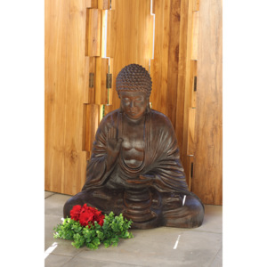 Keramický Buddha velký