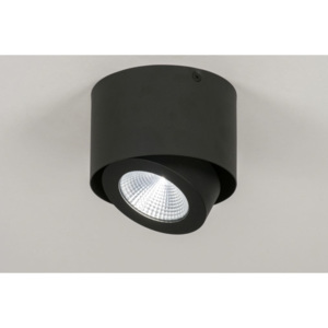 Stropní bodové černé LED svítidlo Troncetto Black (Nordtech)