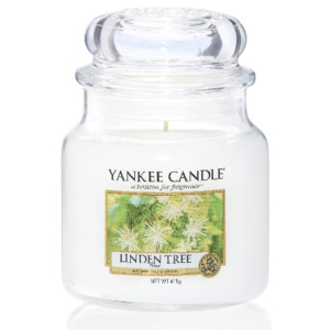 Yankee Candle - Linden Tree 411g (Kvetoucí lipová alej a váš pohled do slunce skrz pohupující se svěže zelené listy...)