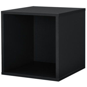 [en.casa]® Variabilní designový systém - skříňky / poličky - 30x30x30 cm - černé