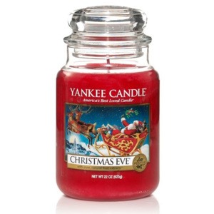 Yankee Candle - Christmas Eve 623g (Tradiční vánoční vůně, plná vřelých srdcí, rozinek a kandovaného ovoce.)
