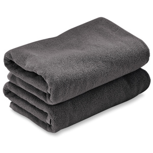 Froté ručníky, 2 ks, antracitové