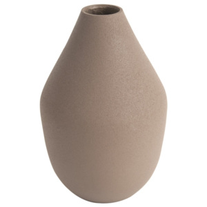 Béžová váza PT LIVING Nimble Cone, výška 14 cm