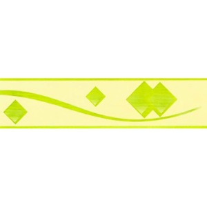 Bordura samolepící Kostky světle zelené - šířka 5cm x délka 5m
