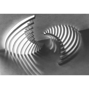 Fototapeta, Tapeta Curved Stages, (254 x 184 cm)
