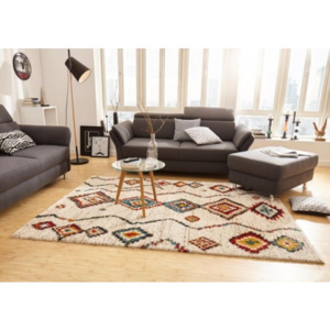 Mint Rugs - Hanse Home koberce Kusový koberec Nomadic 102693 Geometric Creme - 120x170