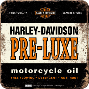 Nostalgic Art Sada podtácků 2 - Harley-Davidson PRE-LUXE 9x9 cm
