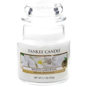 Yankee candle Vonná svíčka ve skle - bílá gardénie 169682, 104g