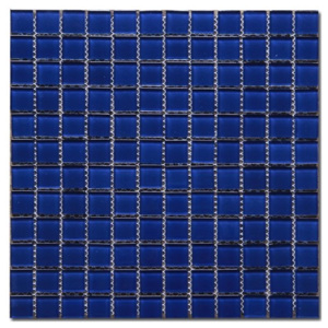 Maxwhite L06 Mozaika skleněná modrá tmavá 29,7x29,7cm sklo