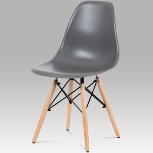 Jídelní židle CT-758 GREY šedý plast - Autronic