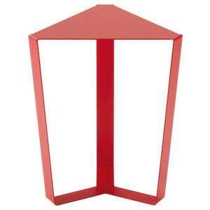 Červený odkládací stolek MEME Design Finity, výška 47 cm