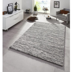 Mint Rugs - Hanse Home koberce Kusový koberec Chloe 102807 dunkelgrau meliert - 133x195