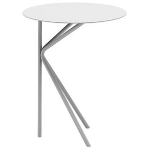 Bílý příruční stolek MEME Design Twin