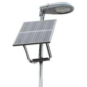 LED Solution Inteligentní LED solární veřejné osvětlení 20W Výdrž akumulátorů: 22 hodin