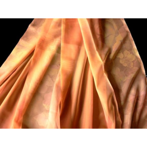 Záclona Marsillea 67001 150 cm oranžovobéžová