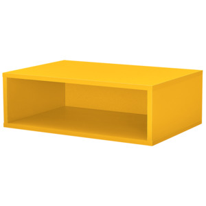 [en.casa]® Variabilní designový systém - skříňky / poličky - 45x15x30 cm - hořčicově žluté