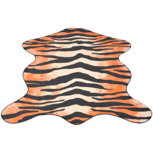 Tvarovaná rohož 70x110 cm potisk tygr