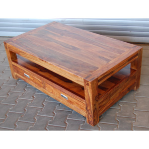 Konferenční stolek z indického masivu palisandr Barva Only stain WD-6525