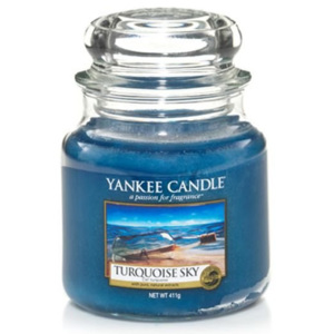 Yankee Candle vonná svíčka Turquoise Sky Classic střední
