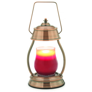 Candle Warmers - nahřívací lampa Hurricane měděná (Bezpečně a rychle rozpouští vonné svíčky bez nutnosti zapálit plamen a pomáhá vytvořit perfektní vo