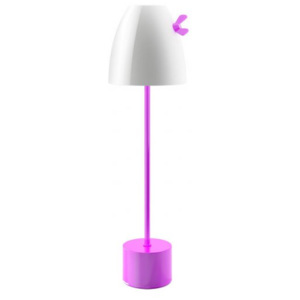 DESIGN - RENDL 13017095420 VÝPRODEJ - Stolní svítidlo KRV stolní purpurová/bílá 230V G9 25W
