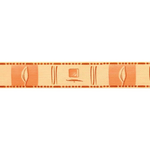 Bordura samolepící Design oranžový - šířka 3cm x délka 5m