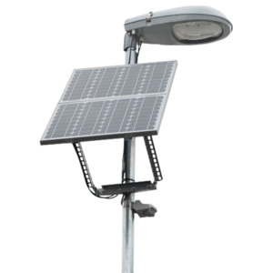 LED Solution Inteligentní LED solární veřejné osvětlení 30W Výdrž akumulátorů: 34 hodin