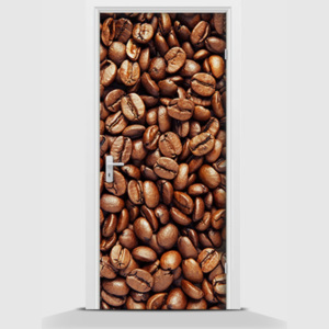 Samolepící fototapeta - Zrnka kávy 95 x 210cm