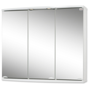 Jokey Plastik MODENA LED Zrcadlová skříňka - bílá 211813120-0110