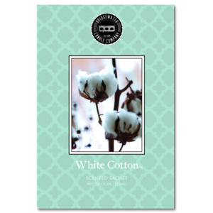 Bridgewater - vonný sáček White Cotton 115ml (Čistá vůně bílé bavlny.)